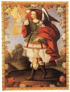 Anonimo San Gabriel Arcangel s. XVII 1