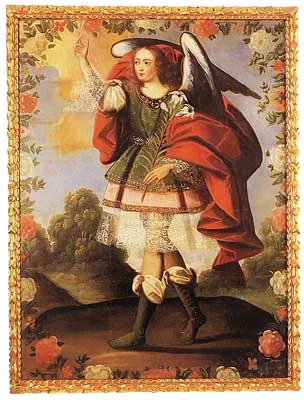 Anonimo San Gabriel Arcangel s. XVII 1