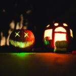 lighted jack o lantern ornament