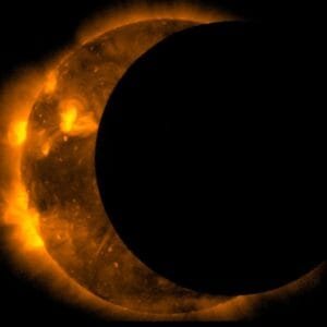 JAXA/NASA Captures 2012 Annular Solar Eclipse