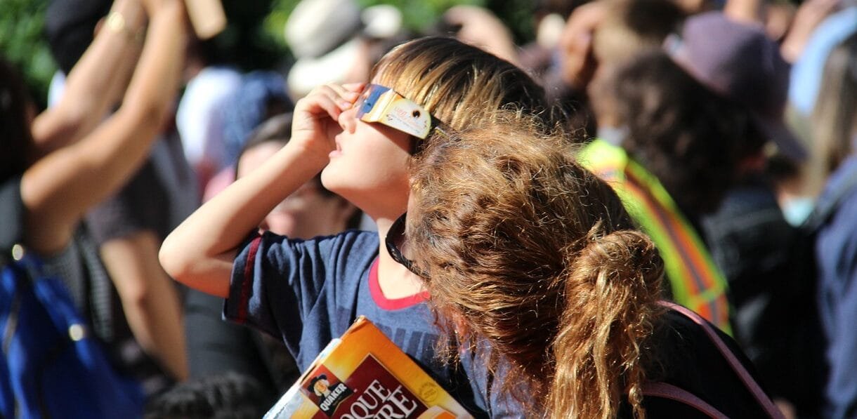 lentes para el eclipse