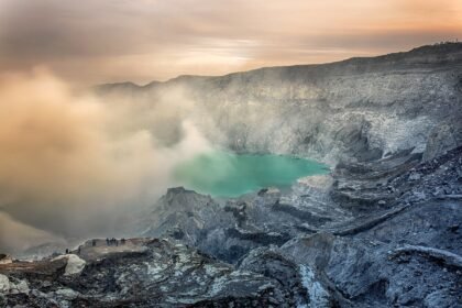 fenomeno sismico,volcano, terrain, scenery