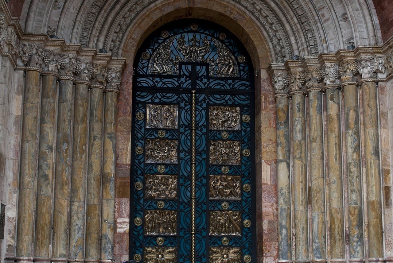 puerta catedral, puerta santa, architecture, old