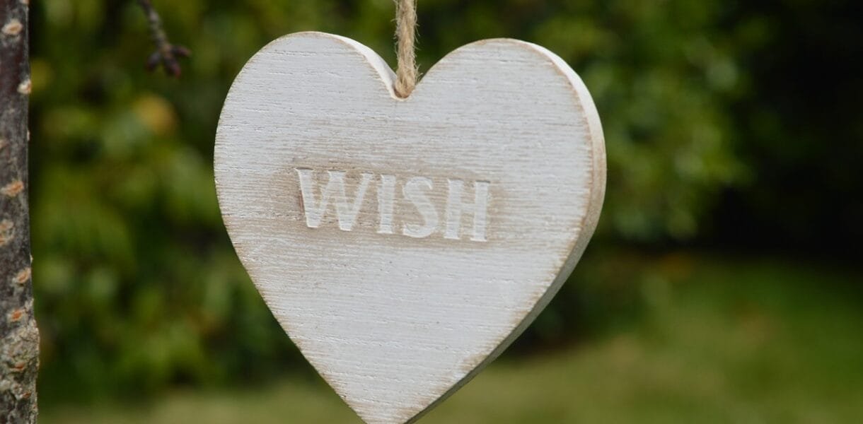 wish, heart, love,12 deseos