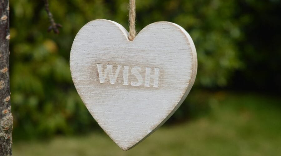 wish, heart, love,12 deseos