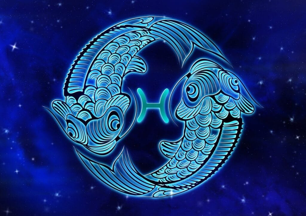 Piscis 2026 1 piscis. star sign, fishes, horoscope, design, piscis 2026, astrology, interpretation, heaven, shining, background, zodiac signs, constellations, constellation, zodiac, symbol, future, planets, modern, date of birth, birthday card, pisces, greeting card, pisces, pisces, pisces, pisces, pisces