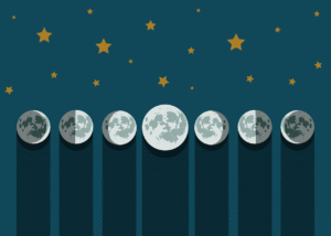 calendario holistico, moon, phases, stars, sky, starry sky, night sky, phases of the moon, galaxy, space, nature, universe, astronomy, shadow, night