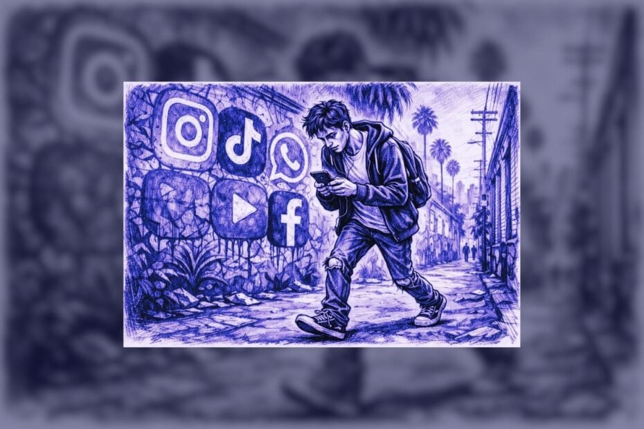 fentanilo social, redes sociales