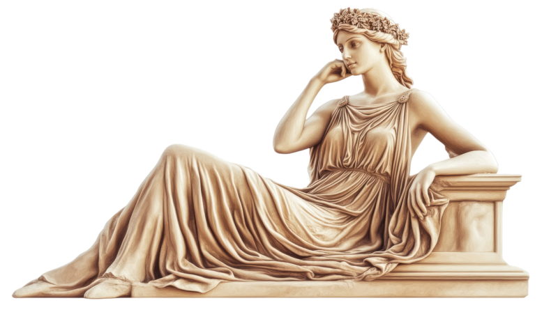 ai generated, ancient, sculpture, greek, goddess, cutout, statue, classical, mythology, female, marble, historical figure, diosas, mujer, dia de la mujer, monument, art, heritage, greek art, antique, historical, figure, culture, archeology, ancient art, old, ancient history