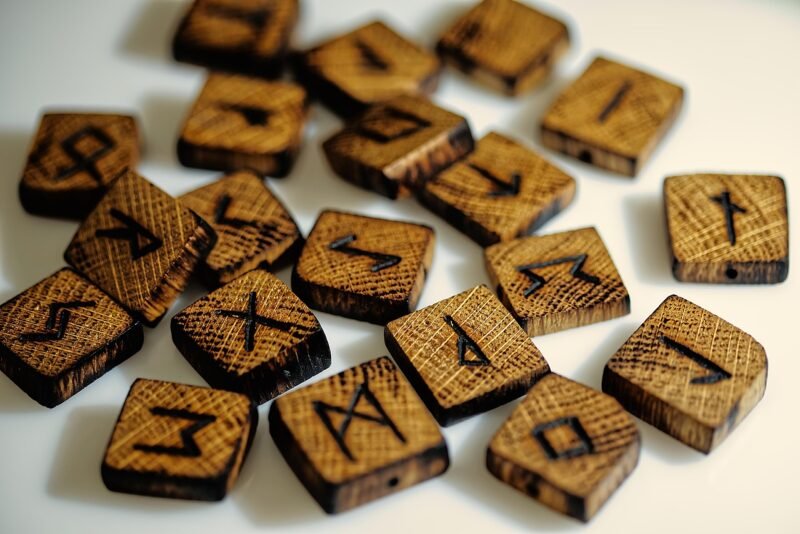 runes, norse, wood chips, letters, carving, runas, vikings, homemade, runes set, rune set, mystic, close up, macro, close, runes, runes, runes, runes, runes, norse